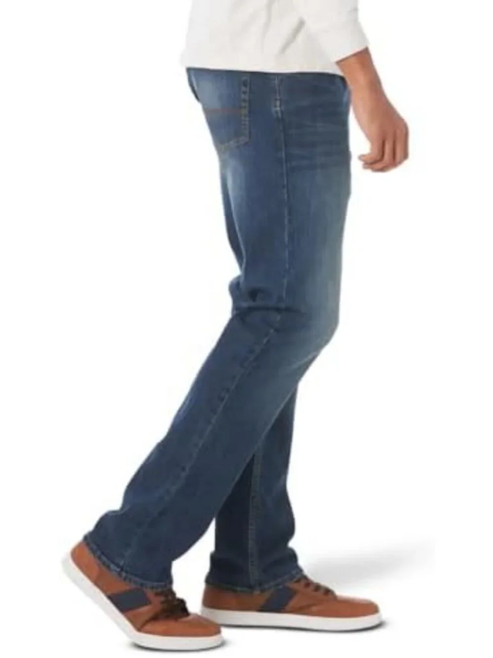 Slim Fit Straight Leg Jeans for Men | Casual Denim Pants | Versatile Everyday